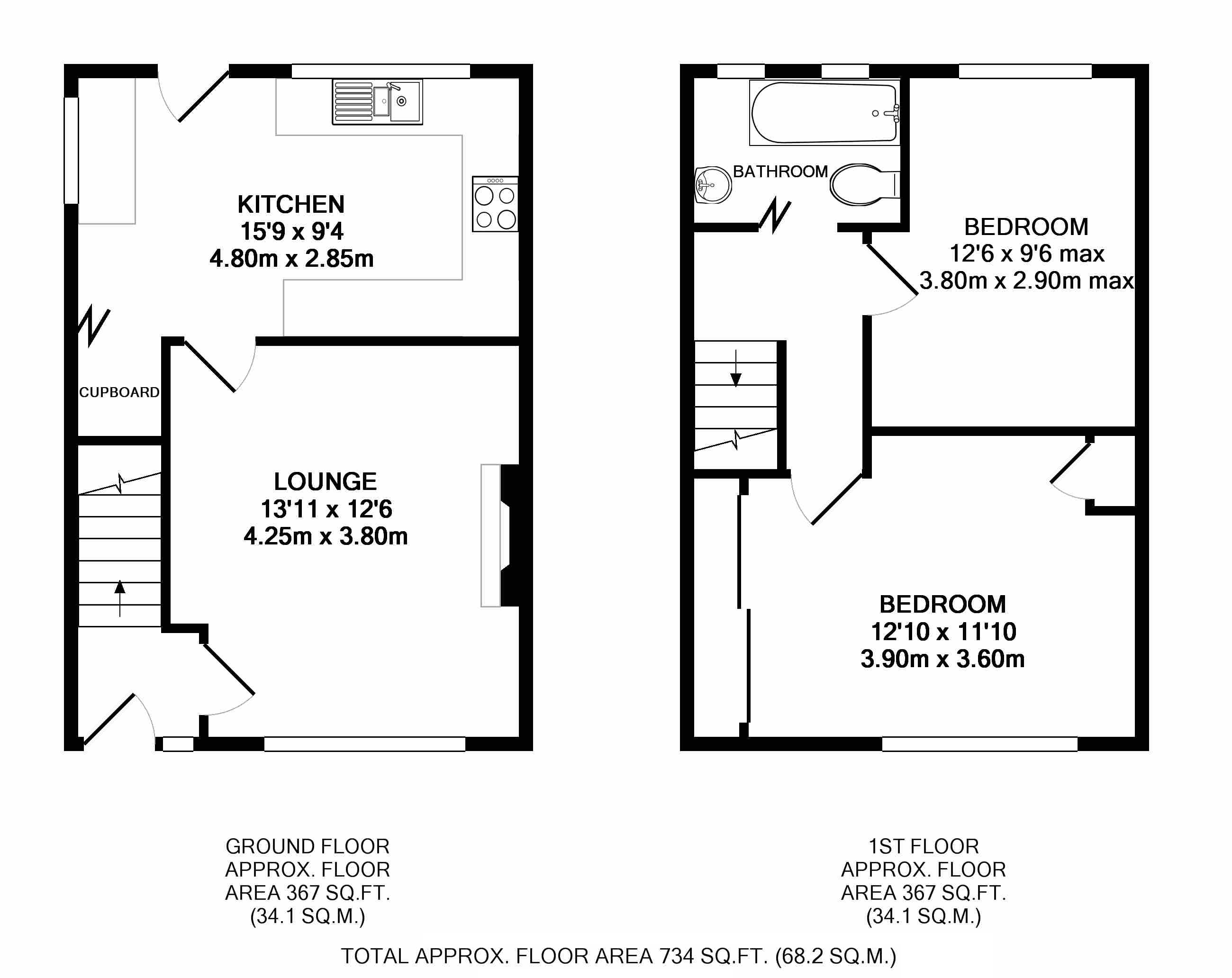 2 Bedrooms Semi-detached house for sale in Nellan Crescent, Middleport, Stoke-On-Trent ST6