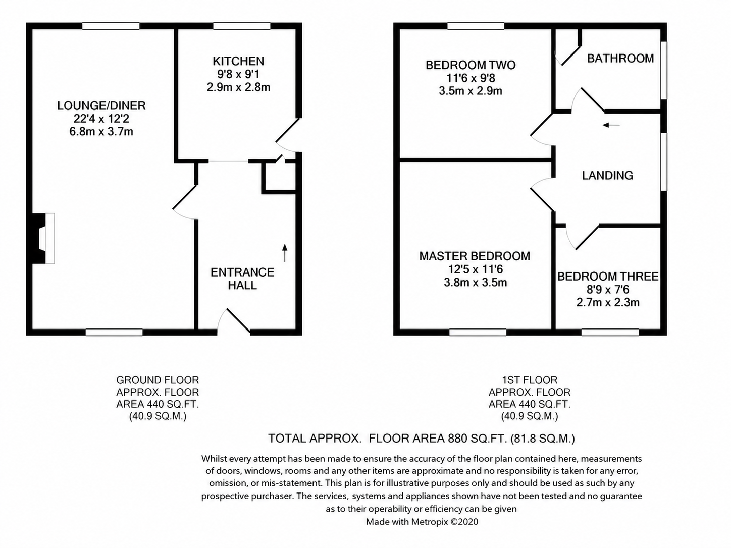 47, Wymans Lane, Cheltenham floorplan