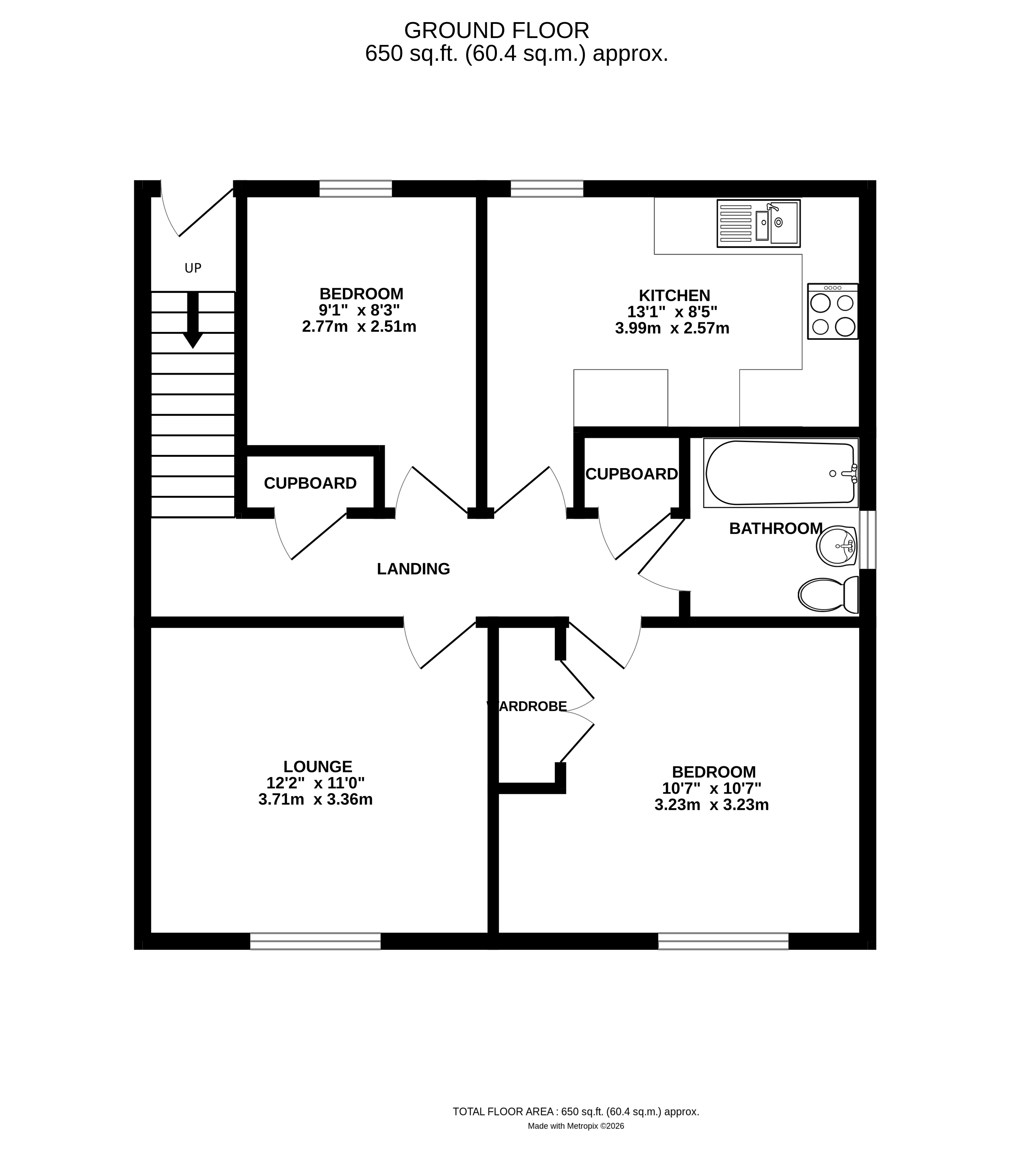143, Grassmere Way, Saltash floorplan