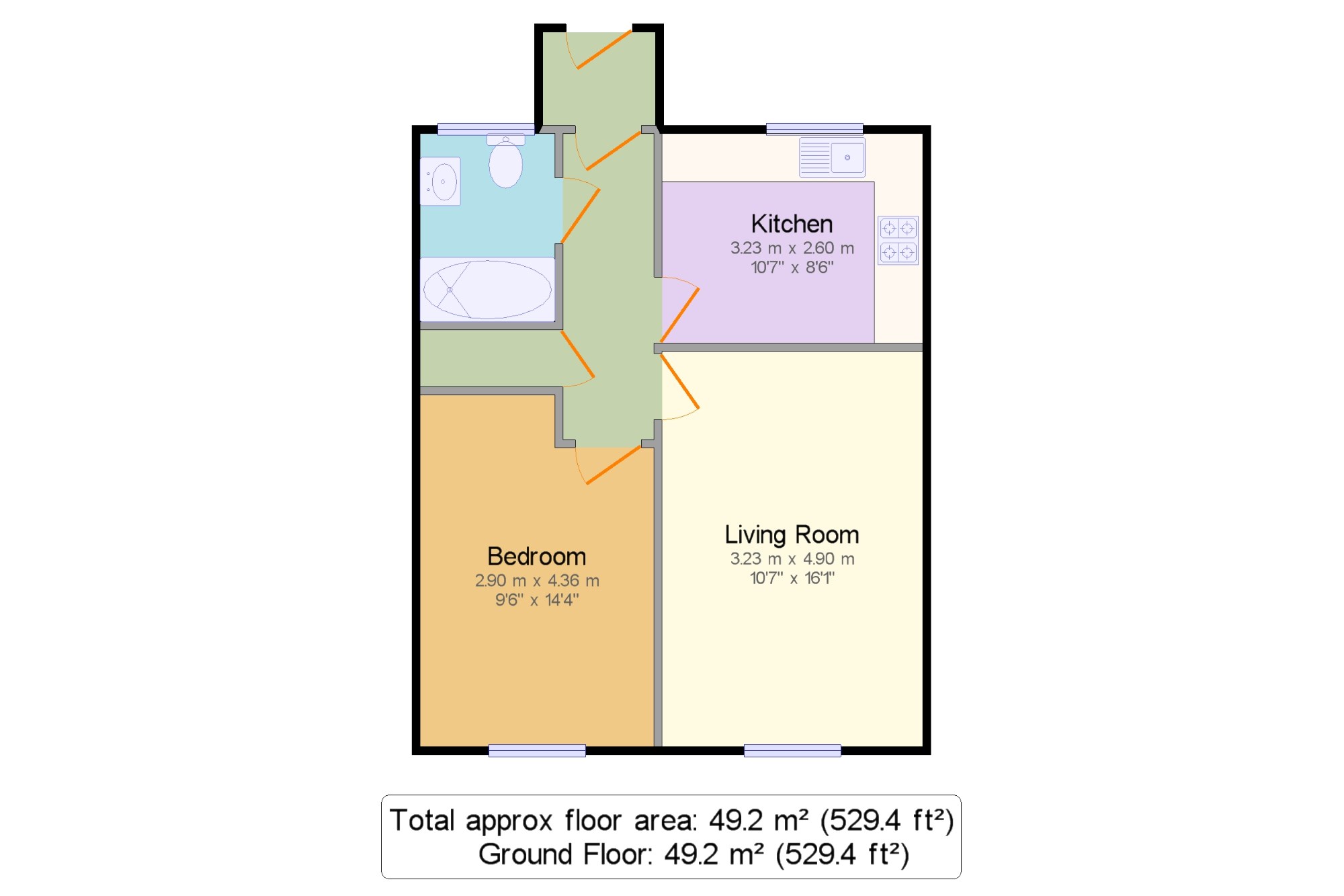 1 Bedrooms Flat for sale in King Street, Potton, Sandy, Bedfordshire SG19