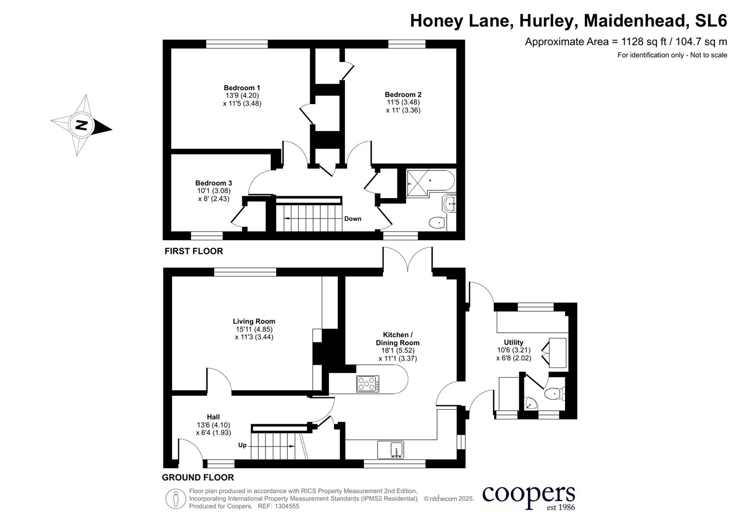 11, Honey Lane, Maidenhead floorplan