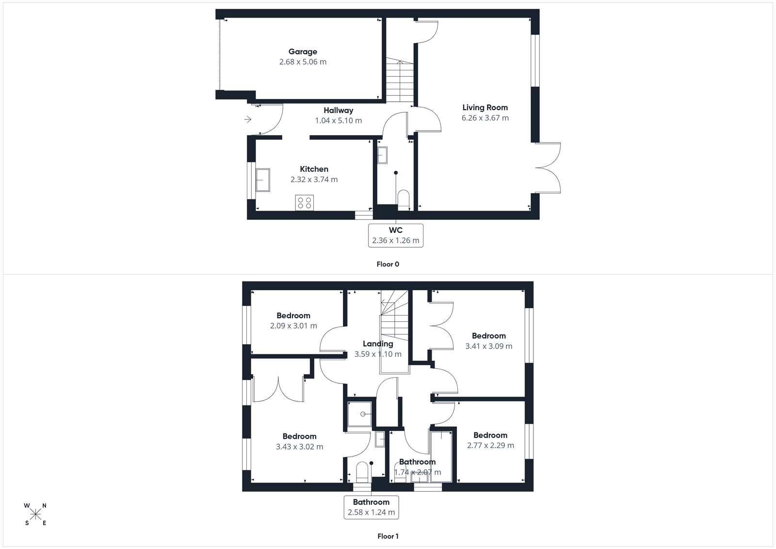 15, Cyril Hart Way, Coleford floorplan
