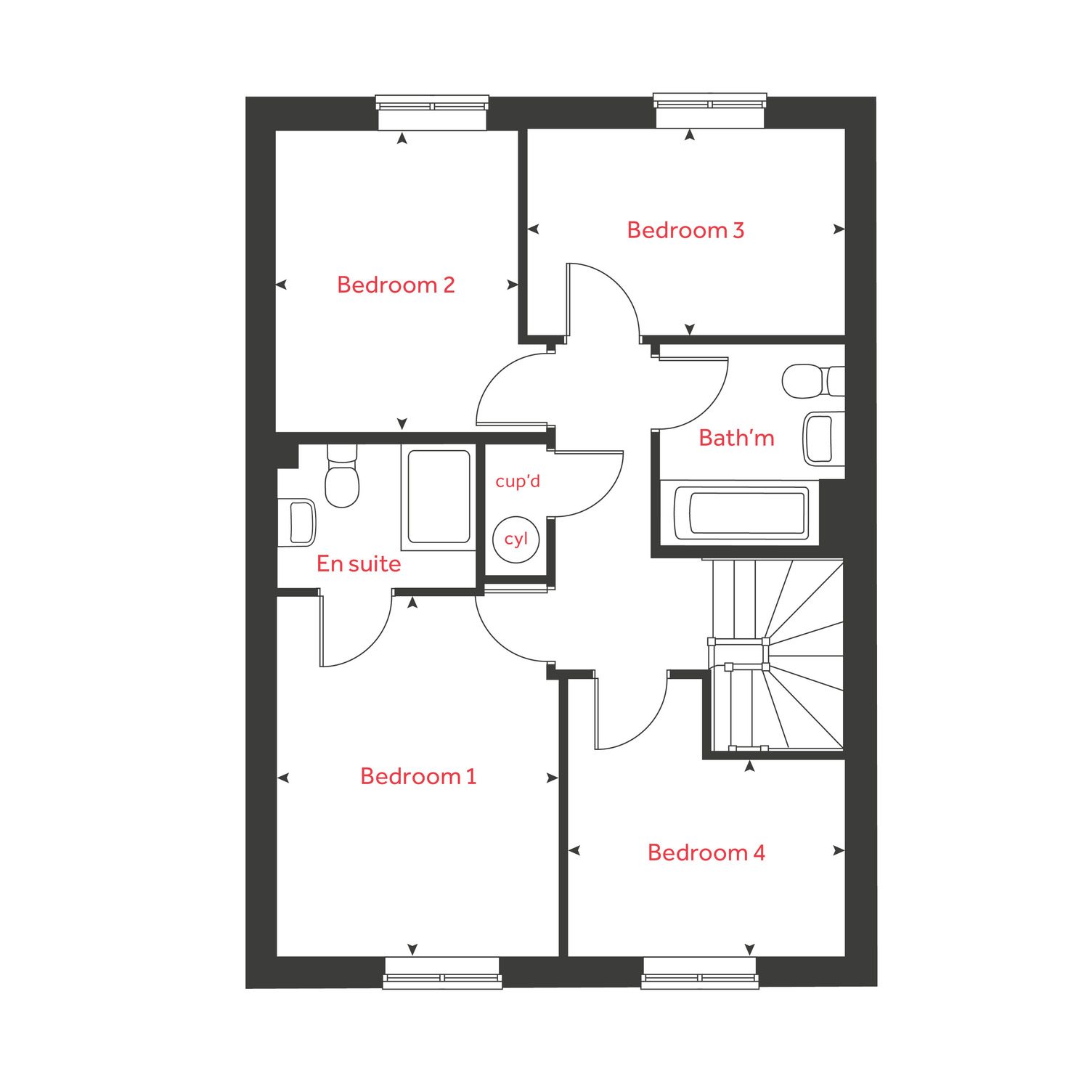 456, Bay View Road, Northam floorplan