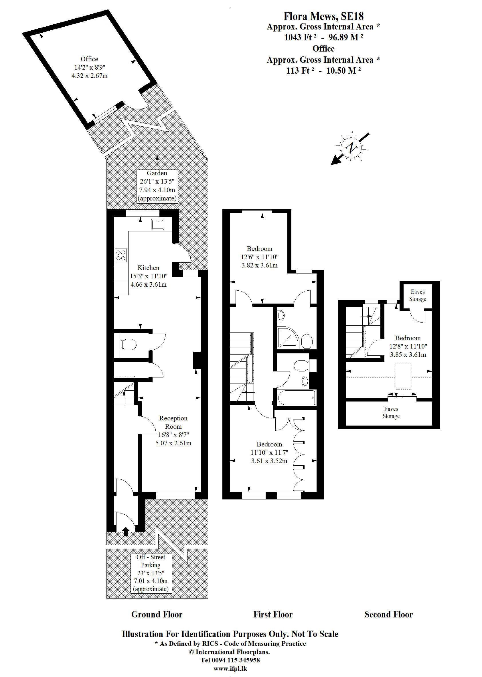 4, Flora Mews, London floorplan