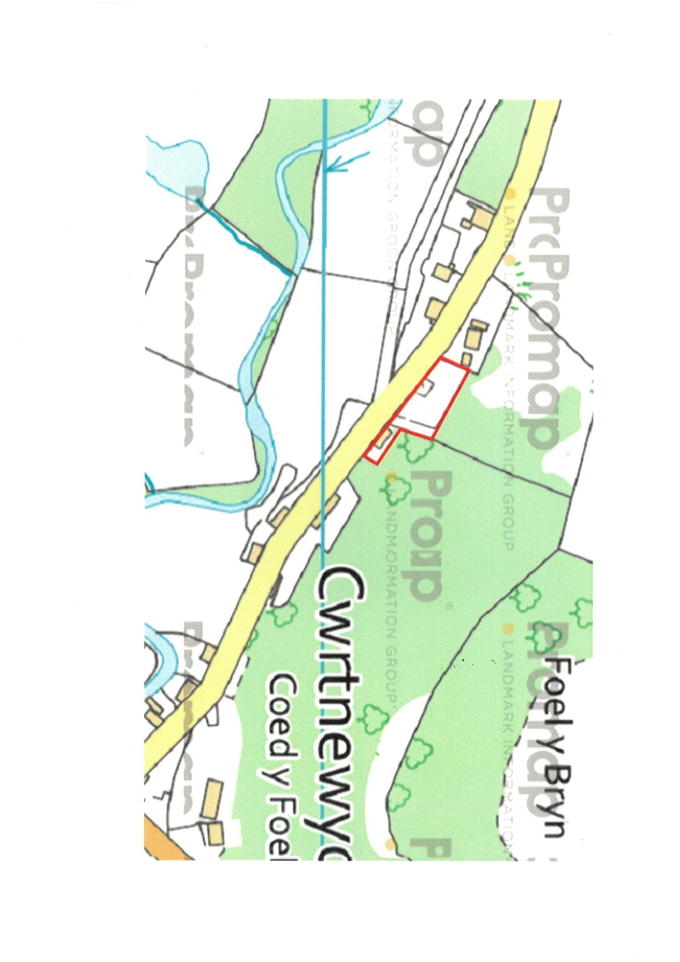 Brynderw, Cwrtnewydd, Llanybydder floorplan