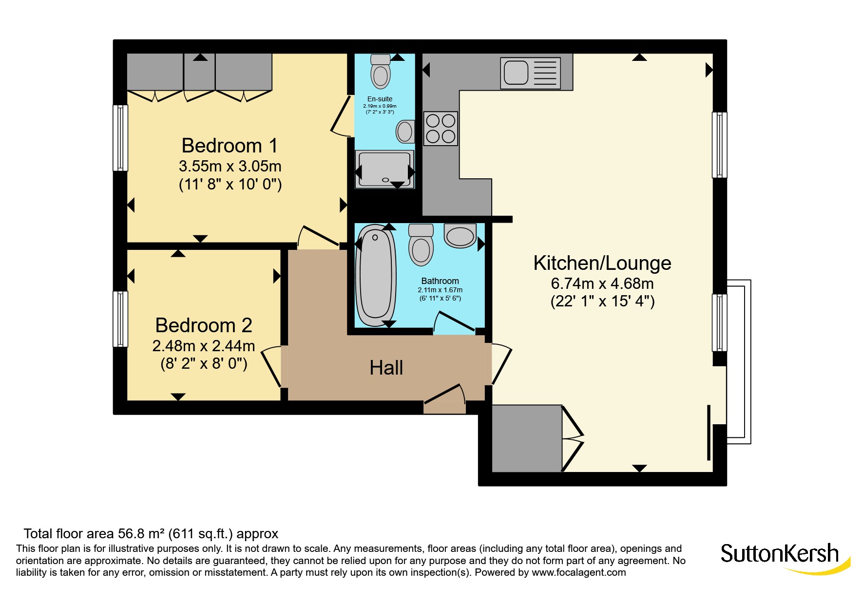 Chapel Gardens, Merseyside floorplan