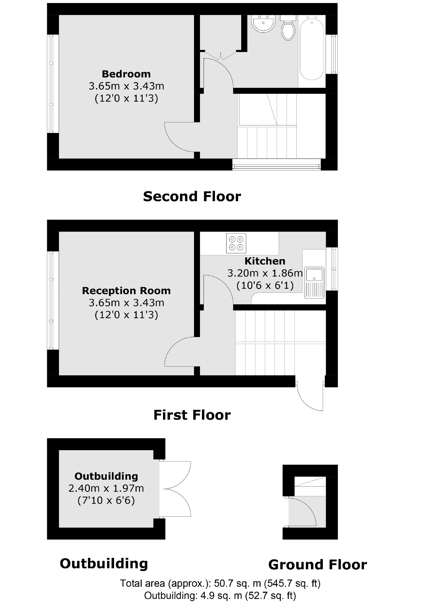 Flat 18, Langdon Court, Craven Park Road, London floorplan