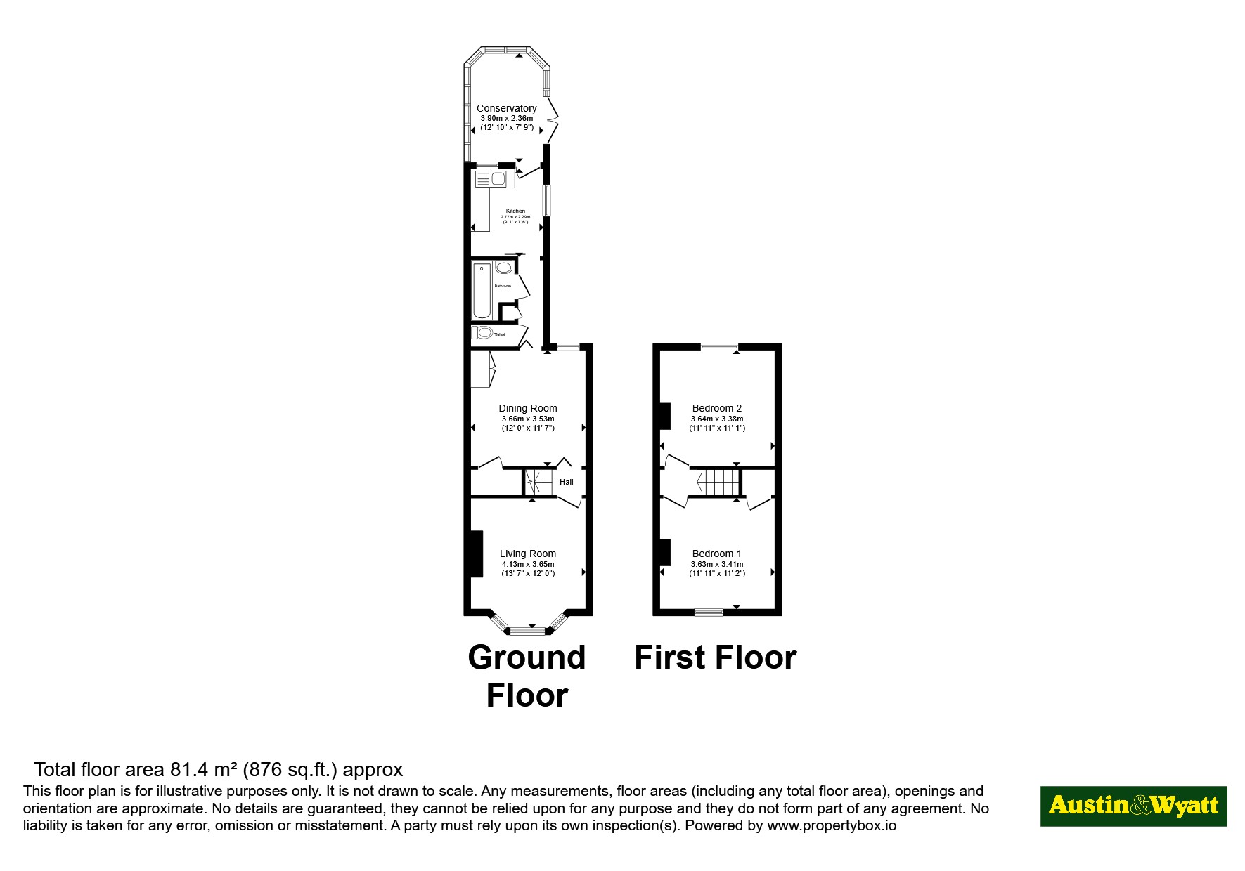 4, Pemberton Road, Hampshire floorplan