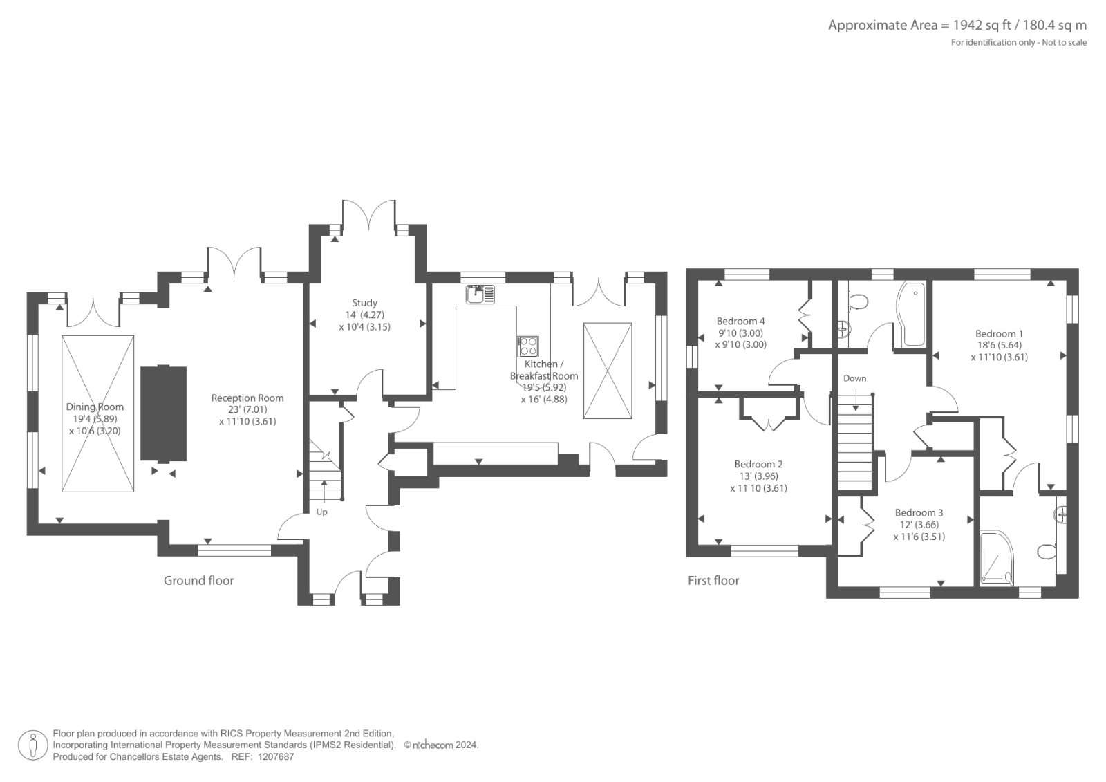 19, Harberton Mead, Oxford floorplan