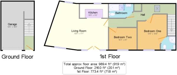 2 Bedrooms Maisonette to rent in Dodd Road, Watford, Hertfordshire WD24