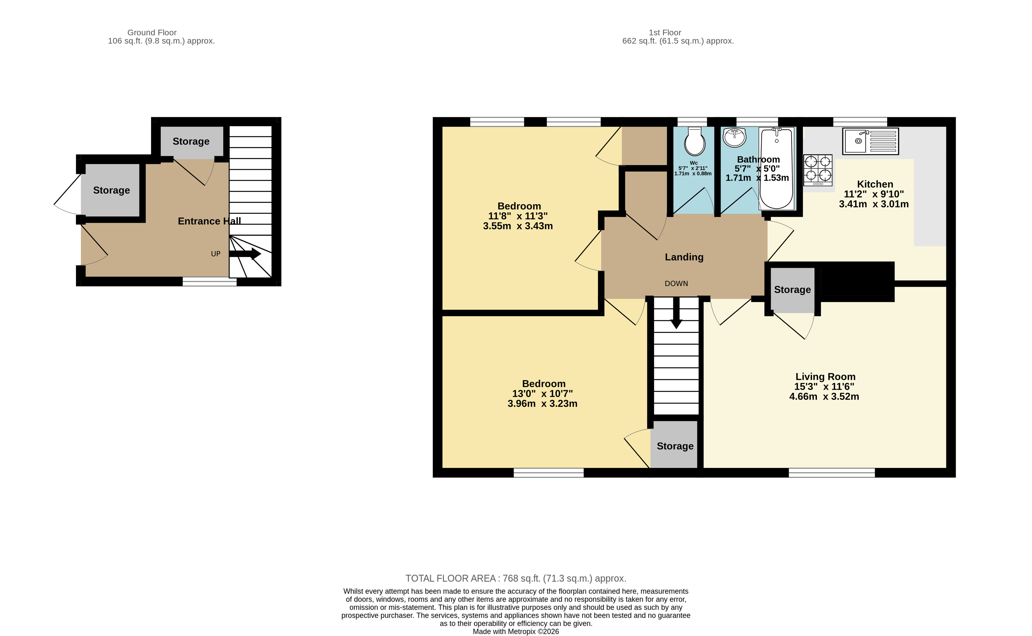 19, Thornycroft Close, Bristol floorplan