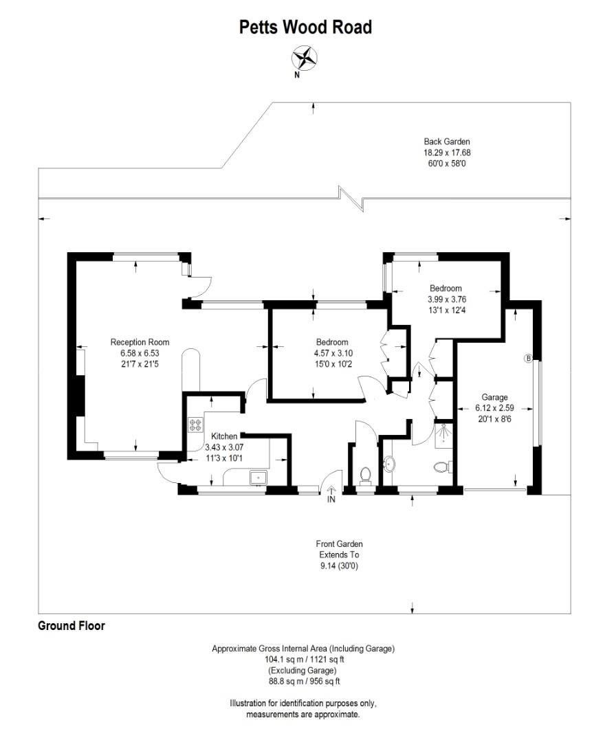 Pantiles, 1A, Petts Wood Road, Petts Wood floorplan