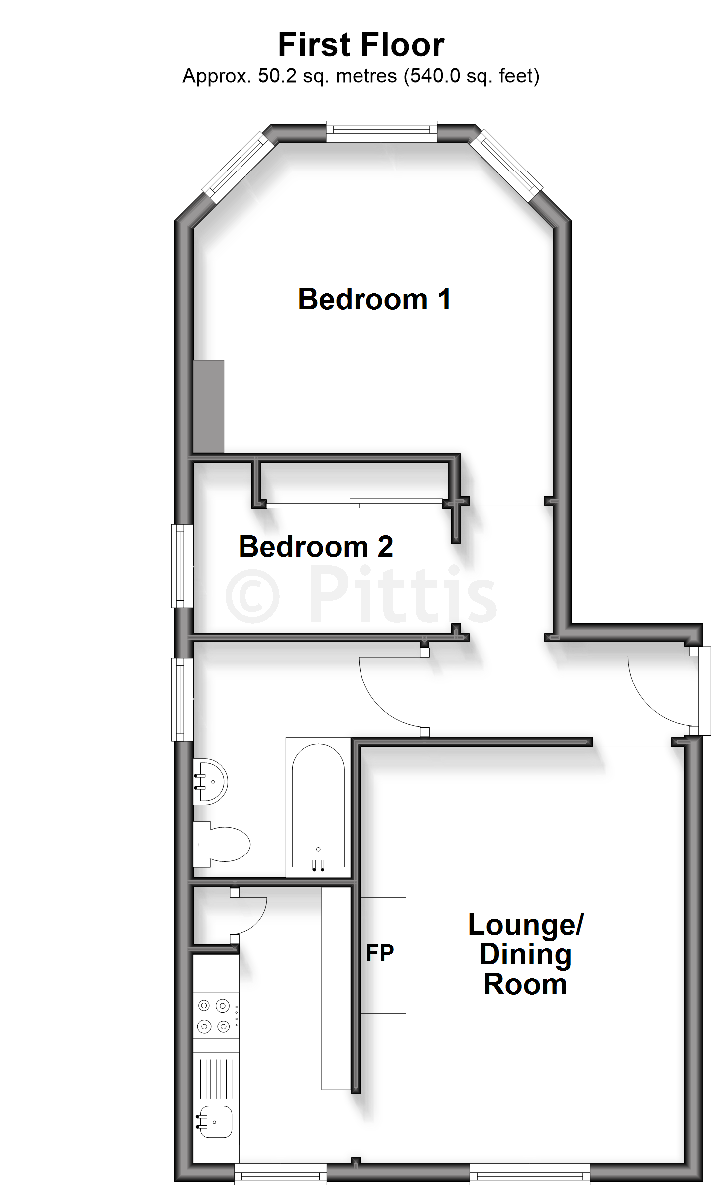 16, Prospect Road, Shanklin floorplan