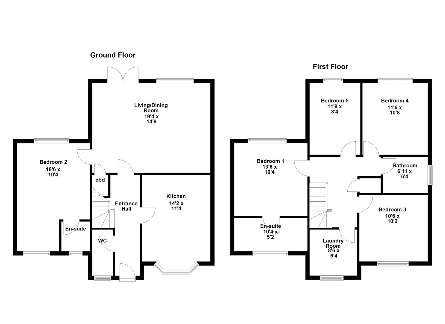 69, Chepstow Road, Corby floorplan