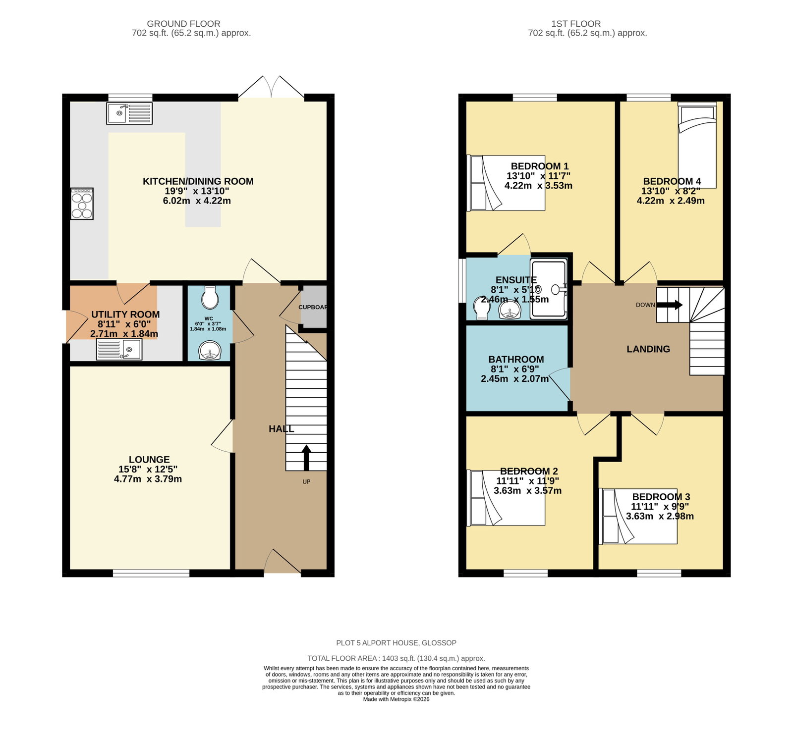 Alport House, Simmondley Lane, Glossop floorplan