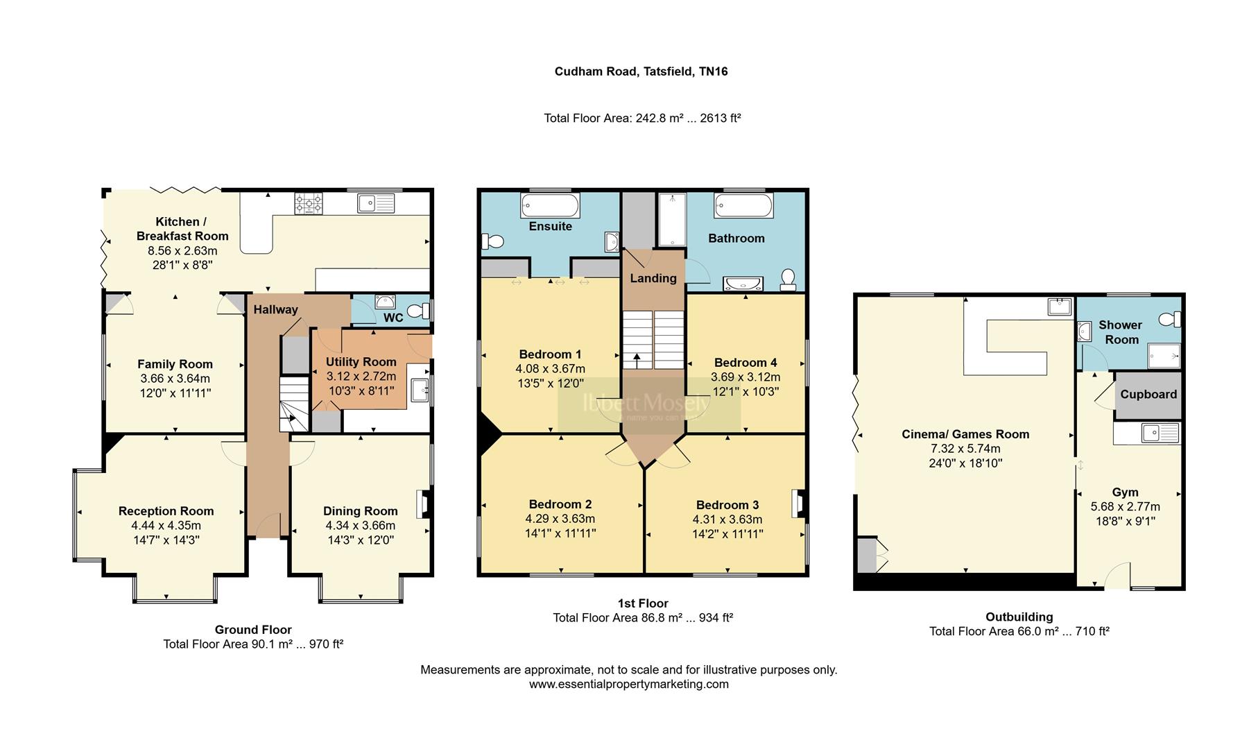 Manor Croft, Cudham Road, Tatsfield floorplan