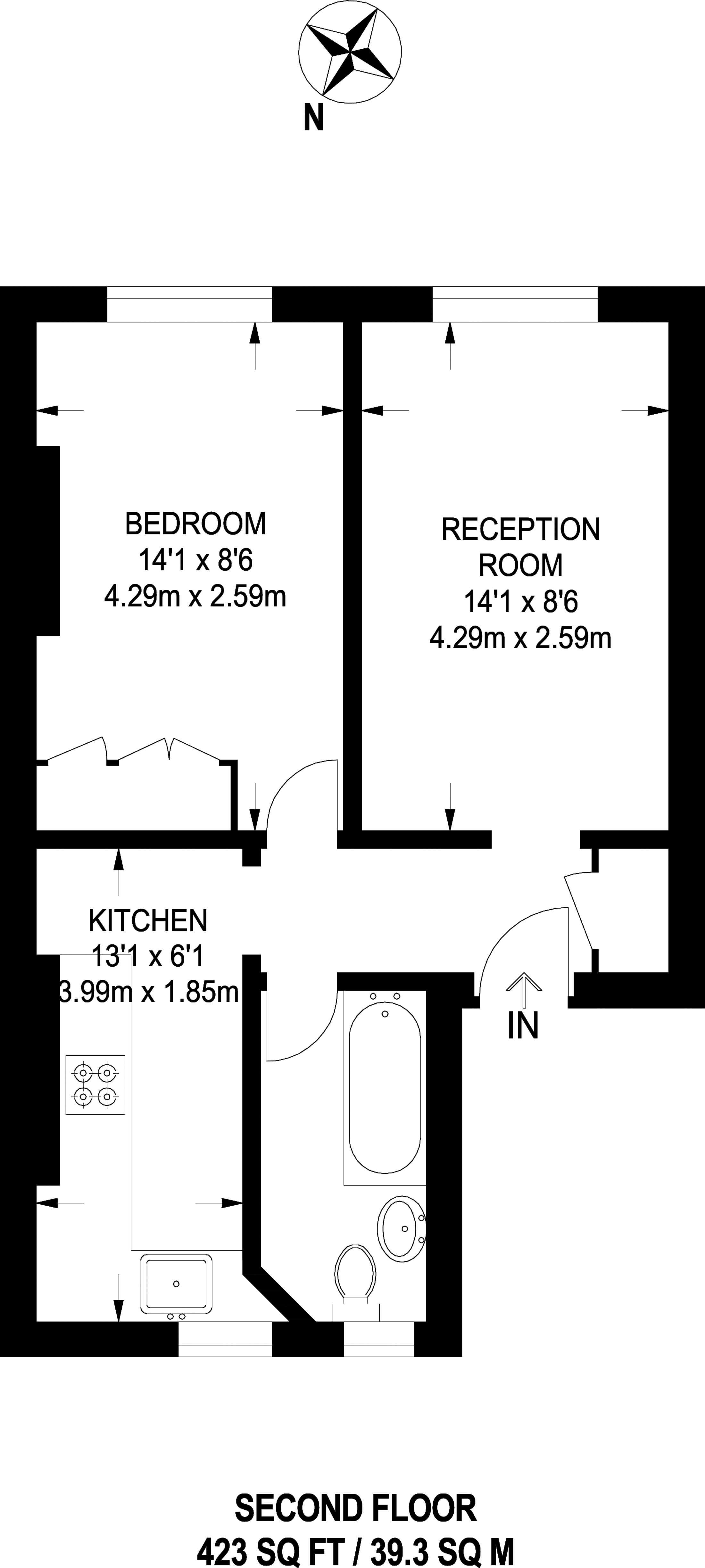 1 Bedrooms Flat for sale in Bonchurch Road, North Kensington W10