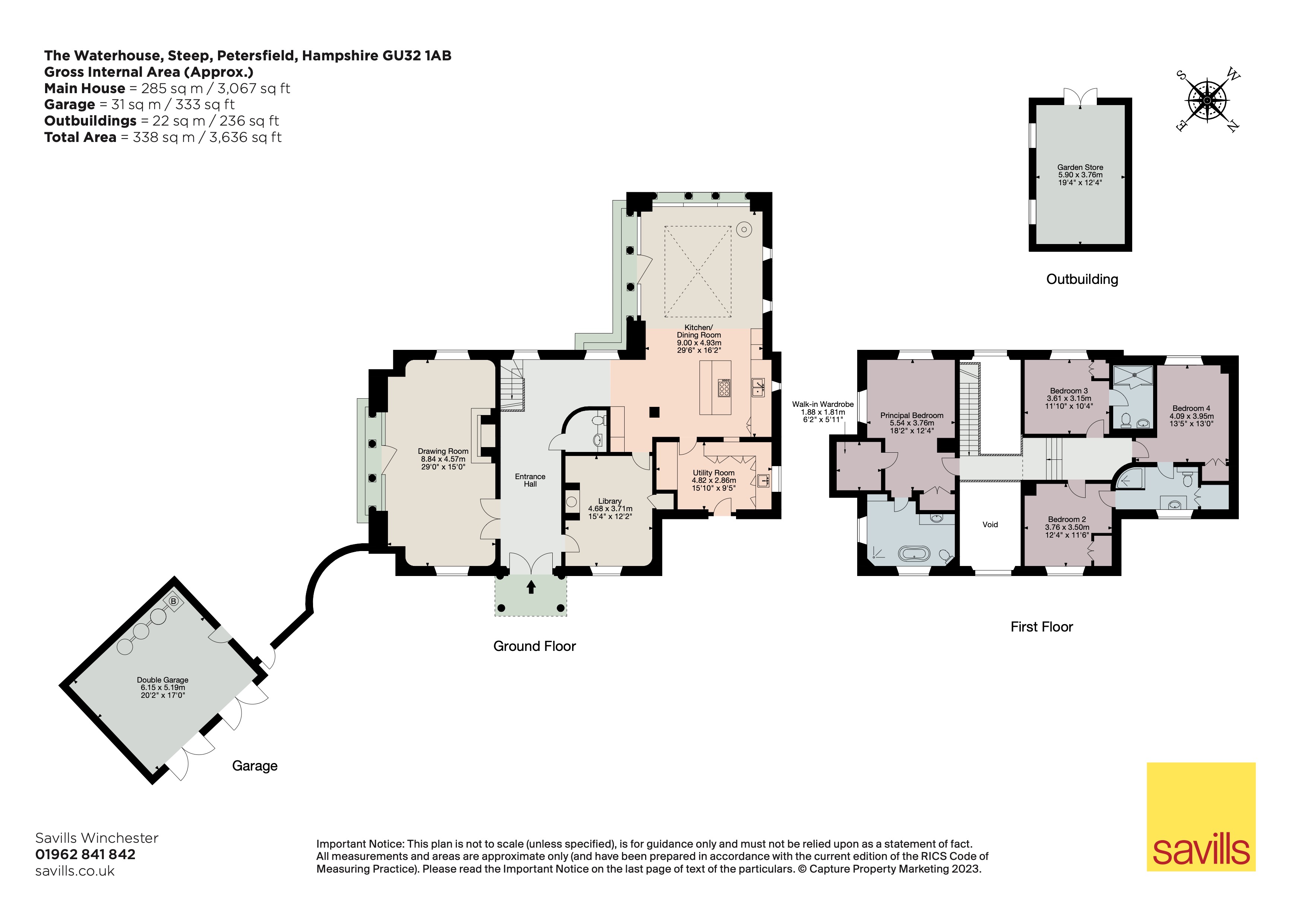 Steep, Petersfield, Hampshire, GU32 floorplan