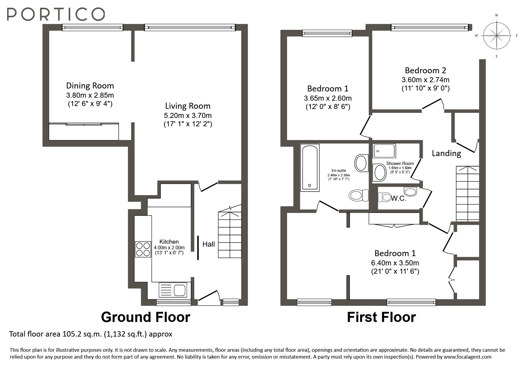 Hill Court, London floorplan