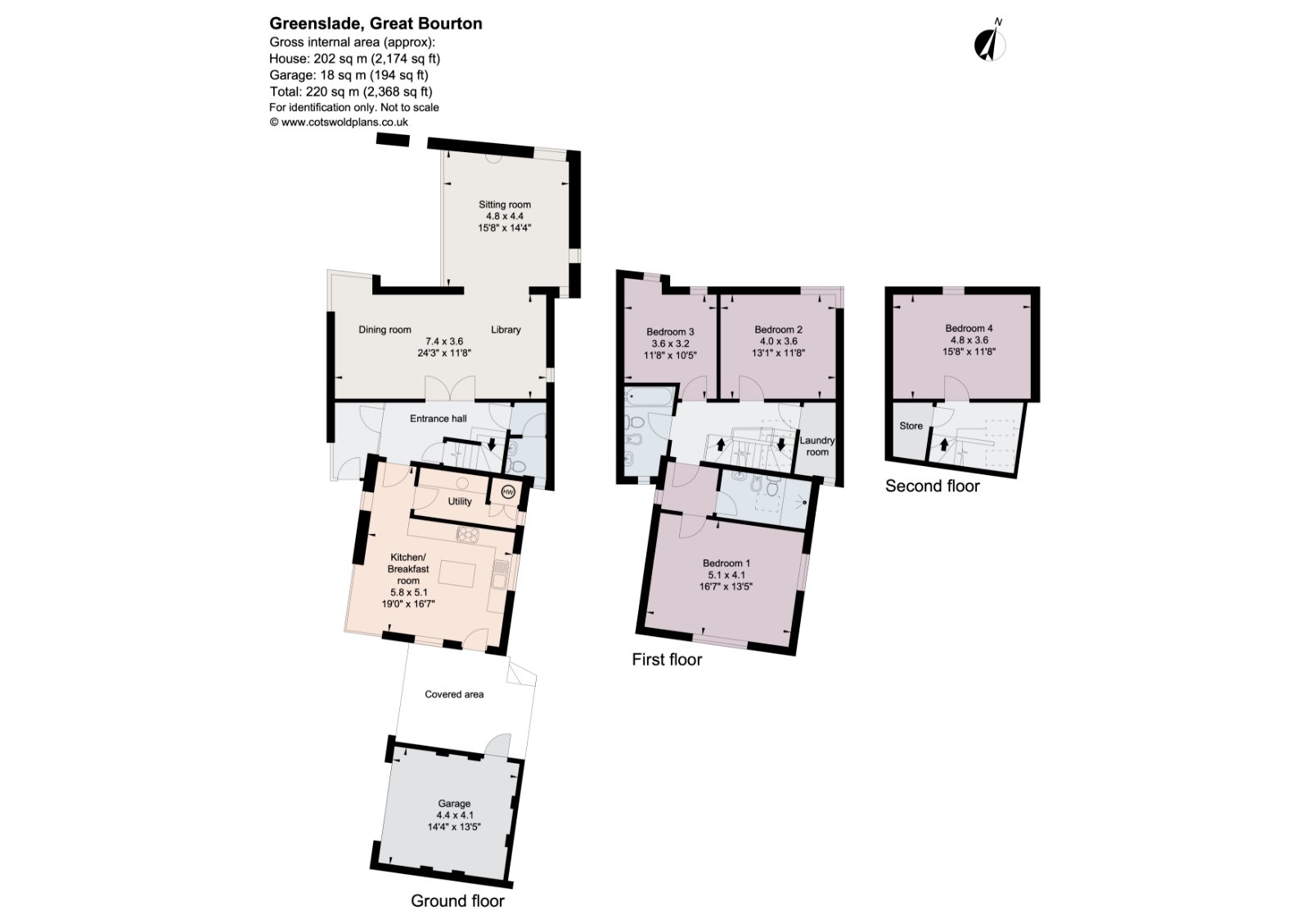 Greenslade,, Crow Lane, Banbury floorplan