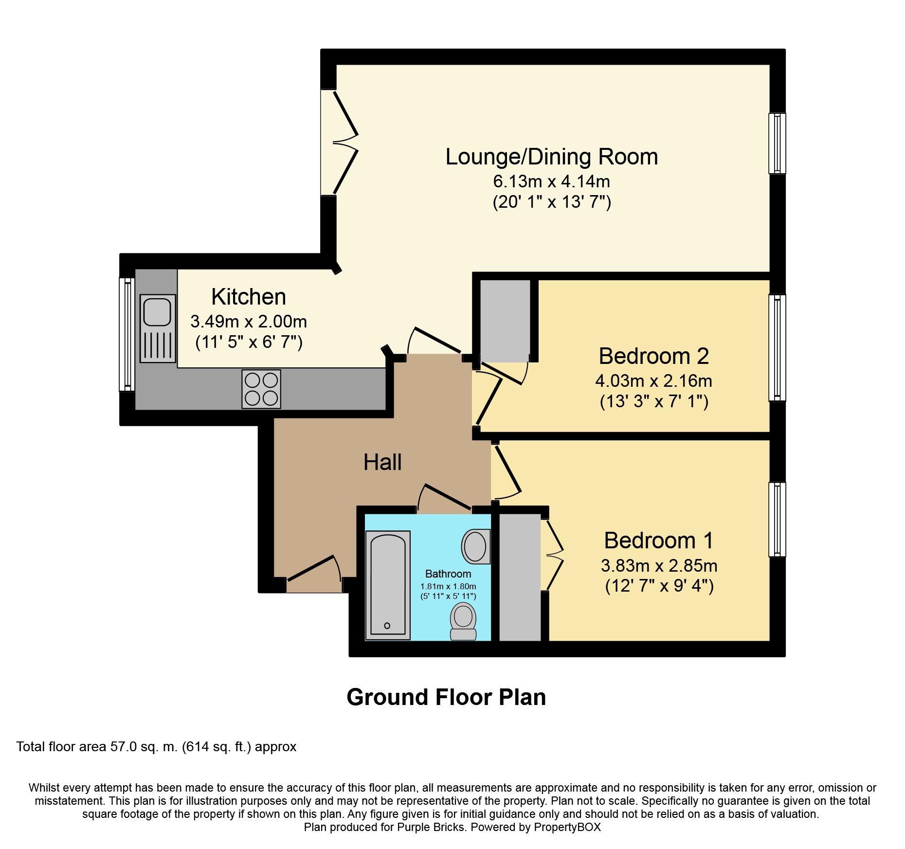 2 Bedrooms Flat for sale in Denbigh Avenue, Worksop S81
