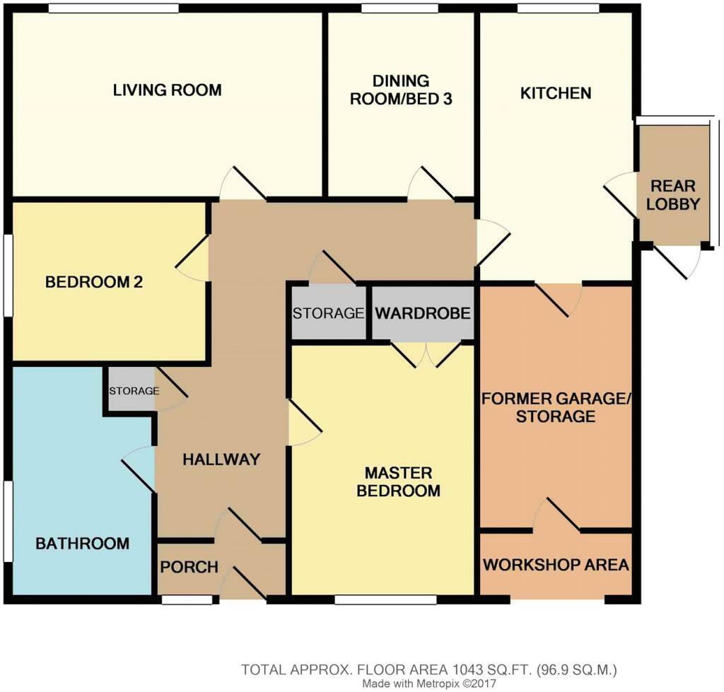 10, Grange Avenue, Paignton floorplan