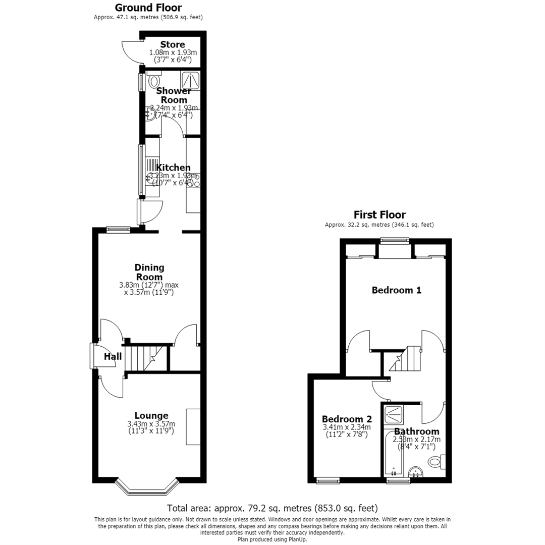 11, Derwent Street, Lincoln floorplan