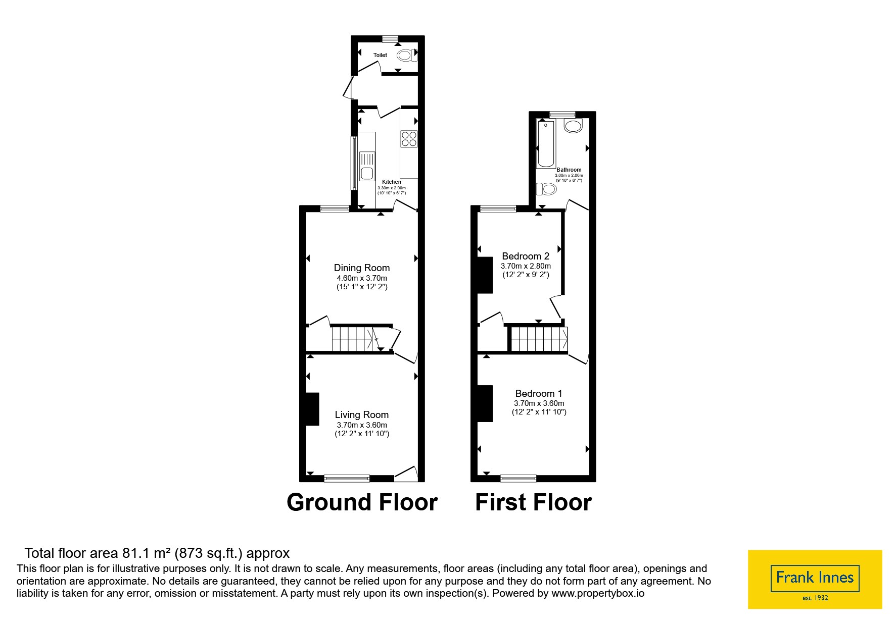11, Staples Street, Nottinghamshire floorplan