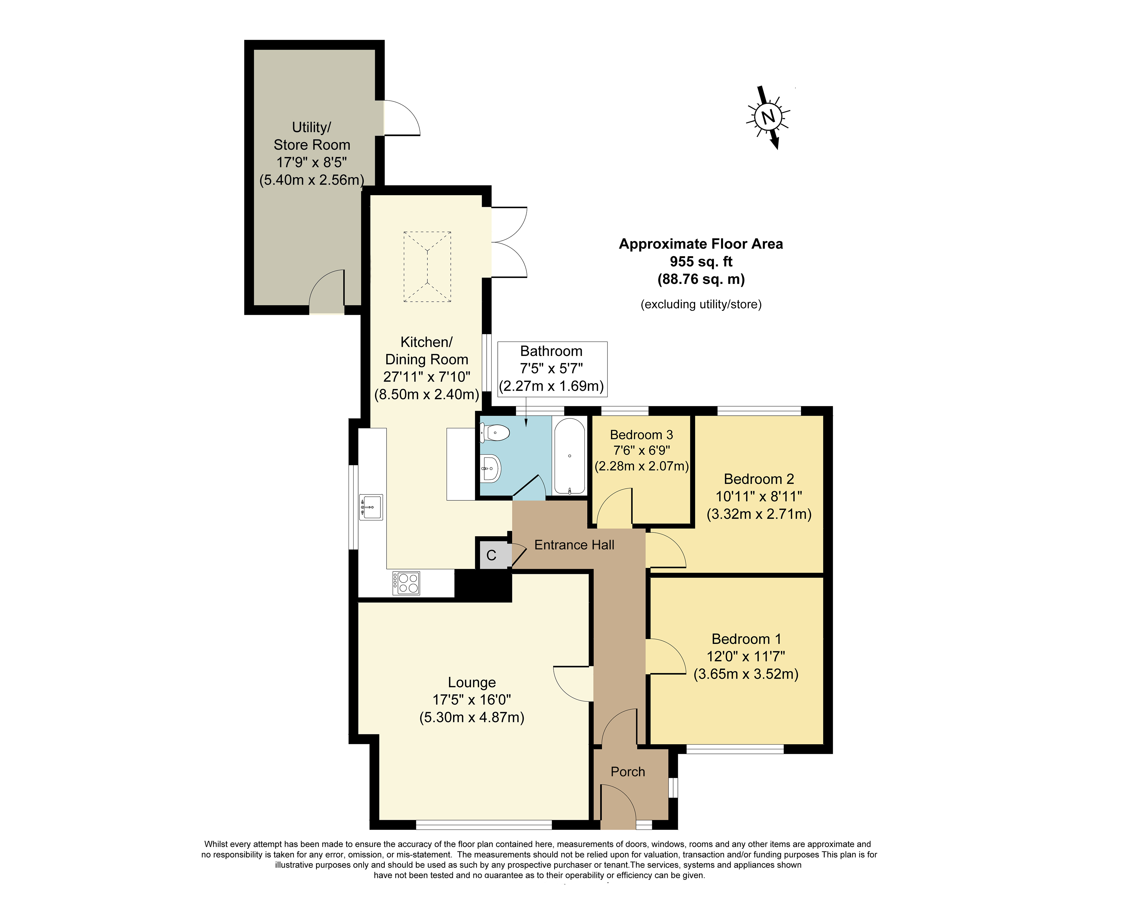 9, Little Snoring Road, Fakenham floorplan