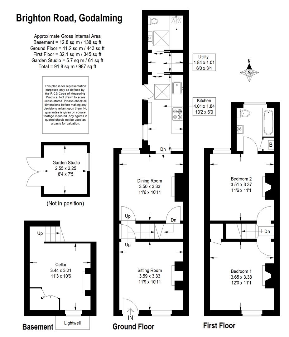 Brighton Road, Godalming floorplan