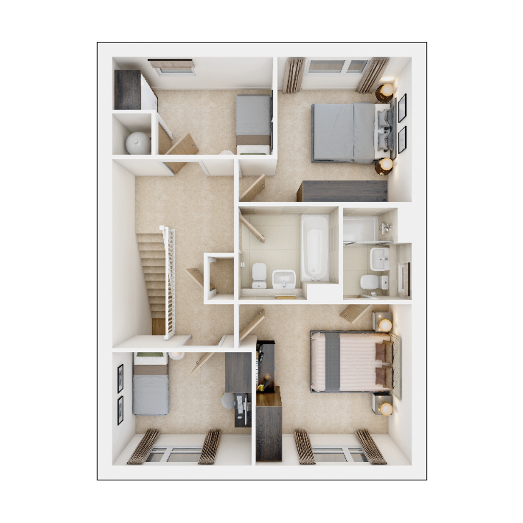 The Colford - Plot 25, Tower Woods At Benthall Grange, Buildwas Road, Ironbridge floorplan