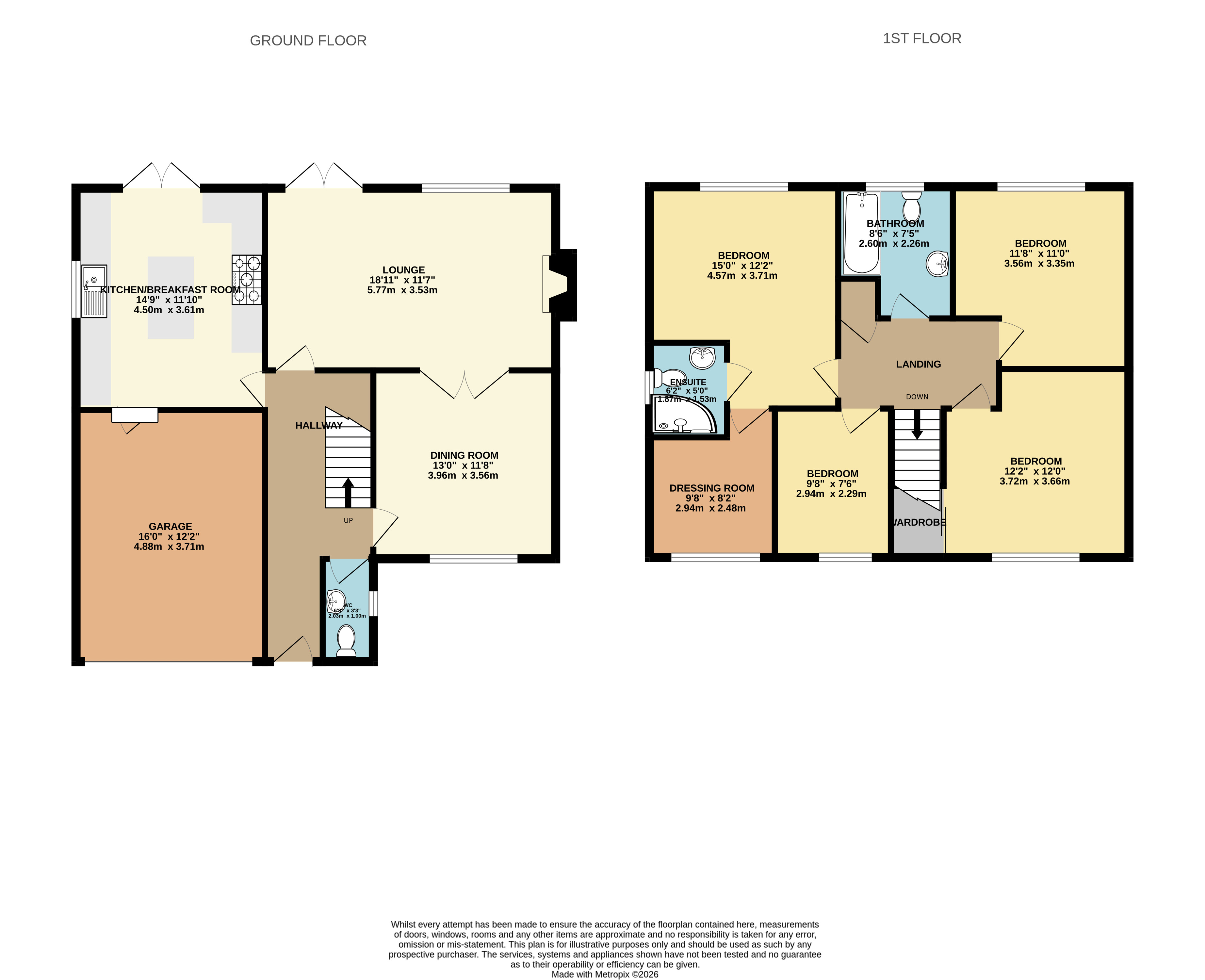 28, The Drive, Chelmsford floorplan