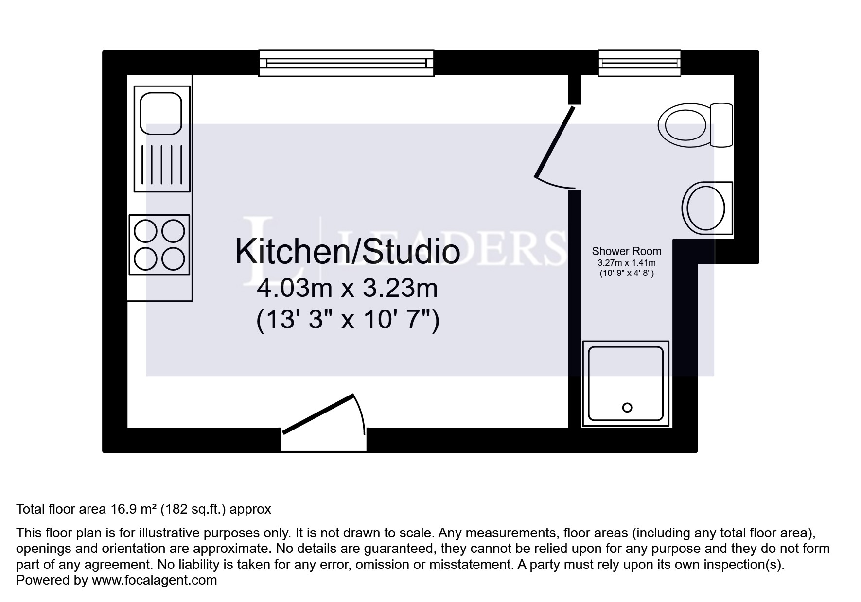 Studio 007, 72, St. Stephens Road, Norwich floorplan