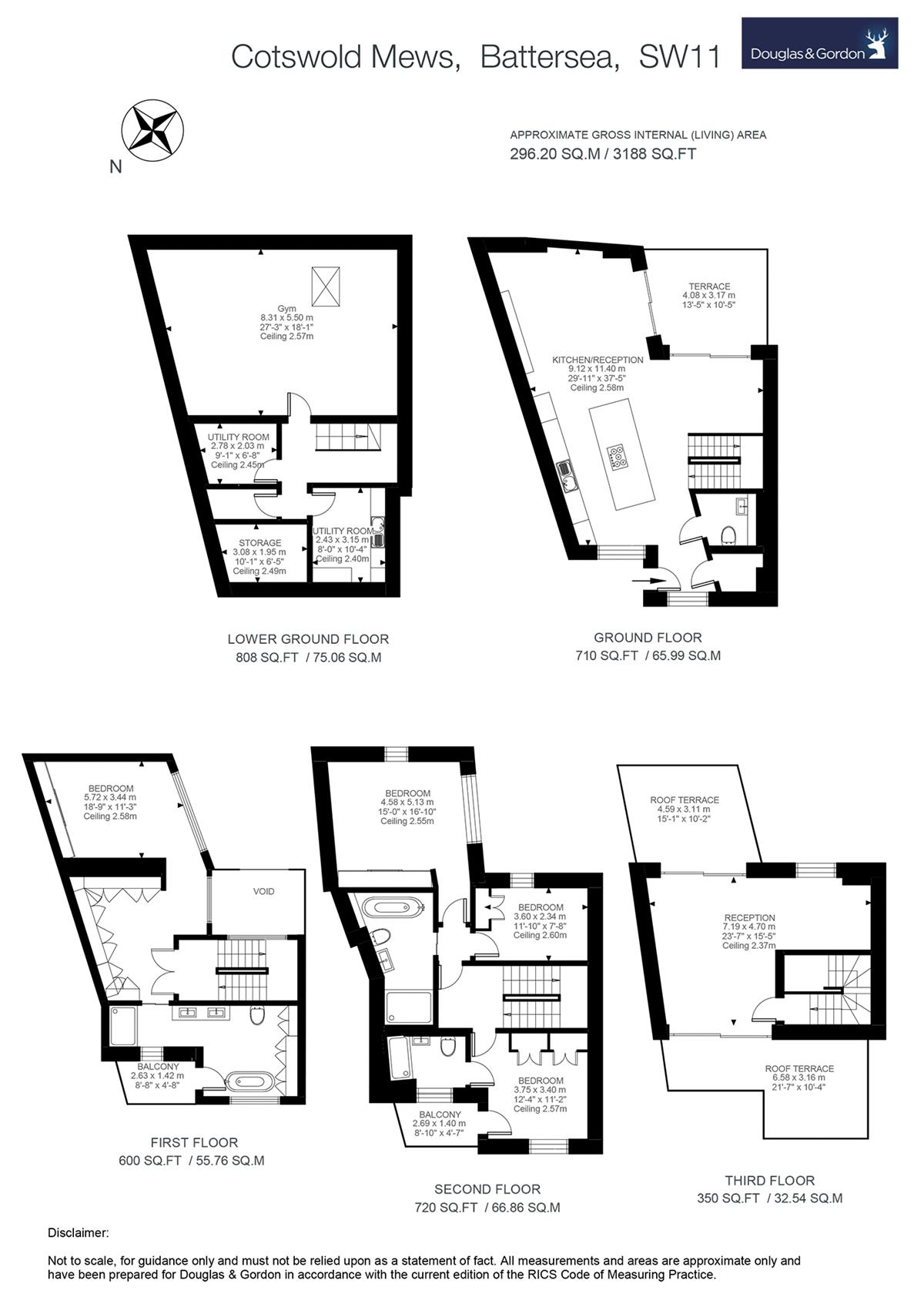 5 Bedrooms Mews house to rent in Cotswold Mews, London SW11