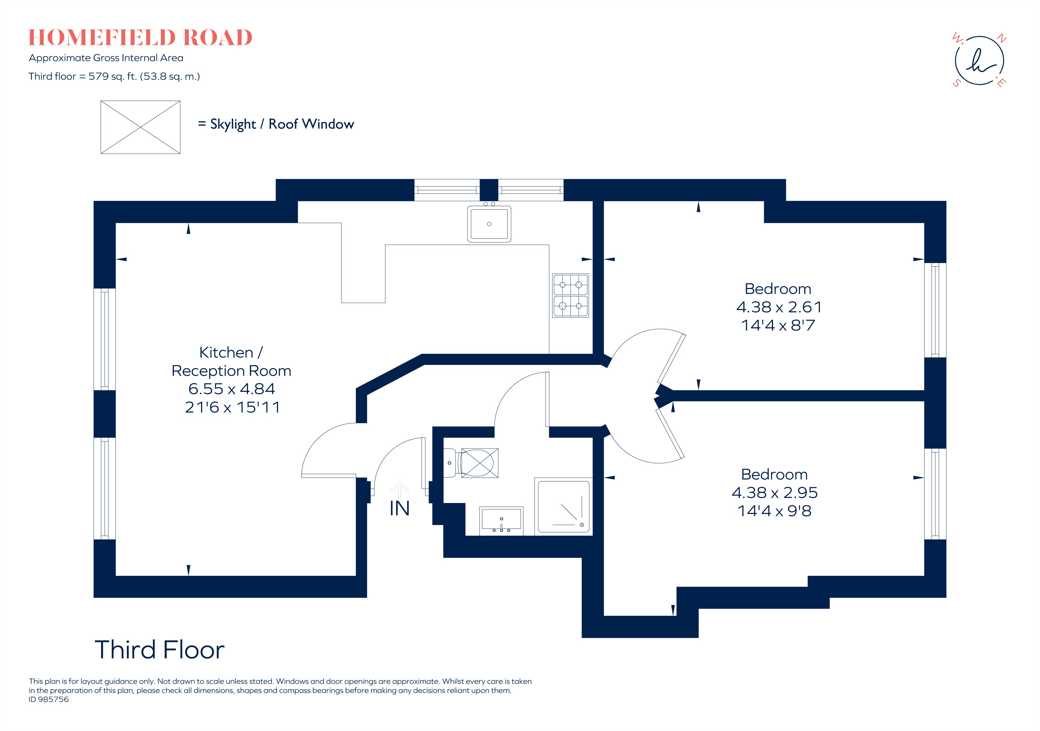 Homefield Road, Wimbledon Village floorplan