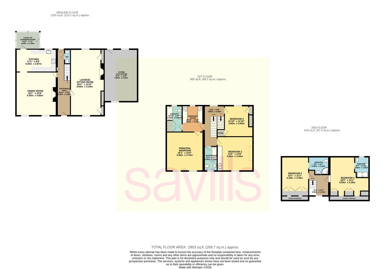 Les Chataigniers,, Rue De La Croix, Jersey floorplan