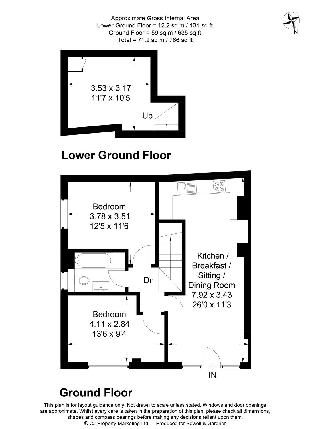 2 Bedrooms Flat for sale in Langley Road, Watford WD17