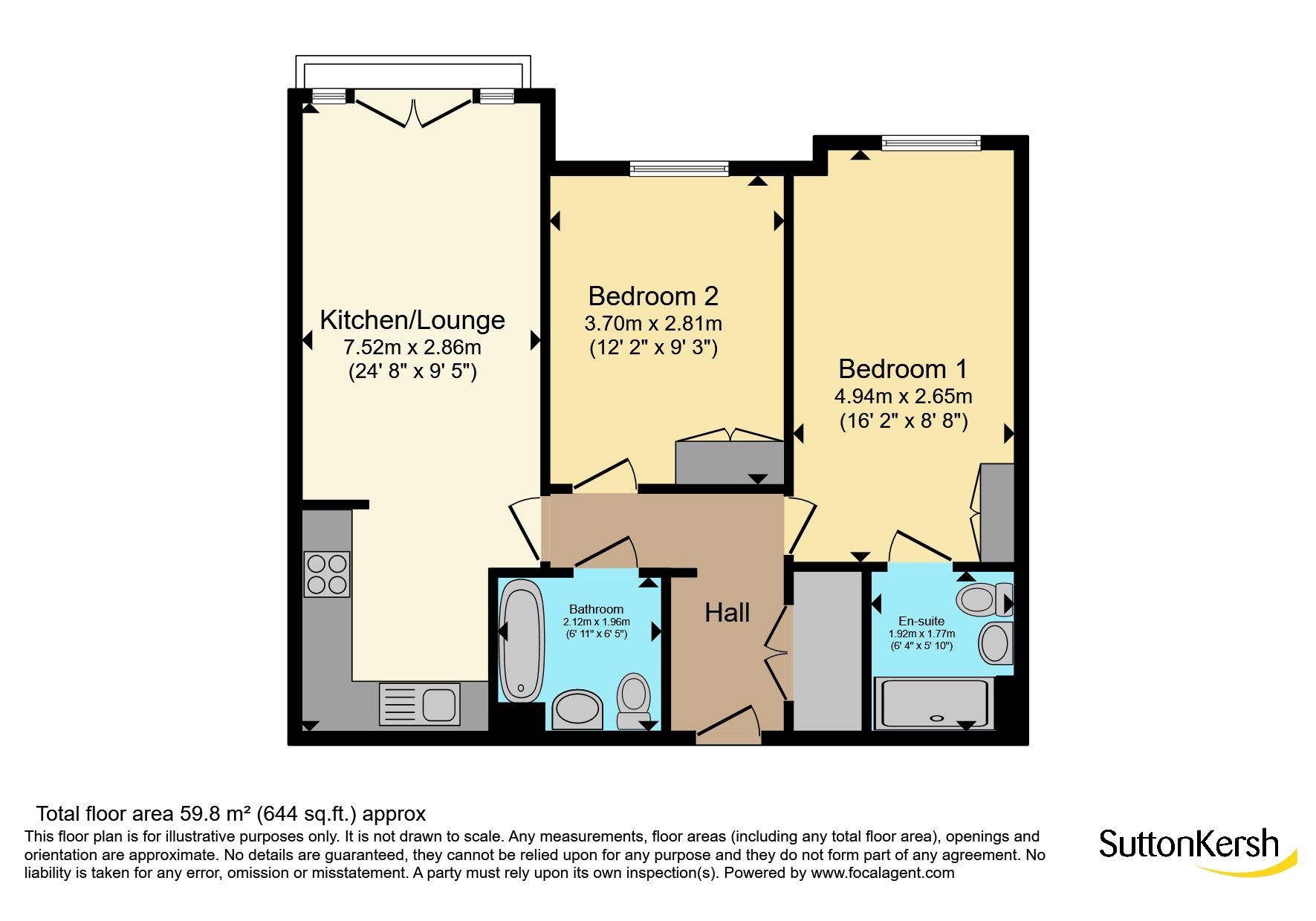 Apartment A304, 10, Crump Street, Merseyside floorplan