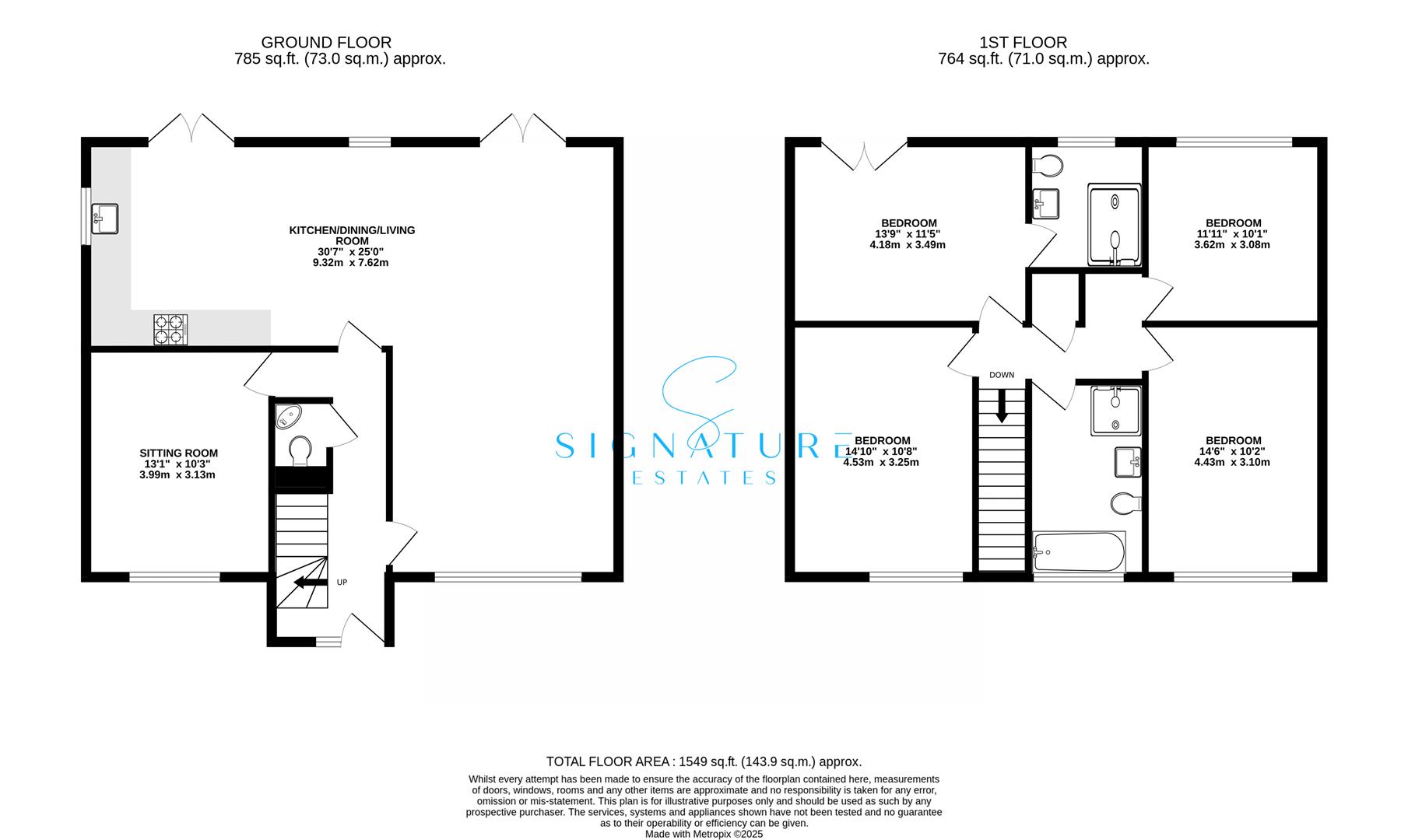 33, Green Lane, Hemel Hempstead floorplan