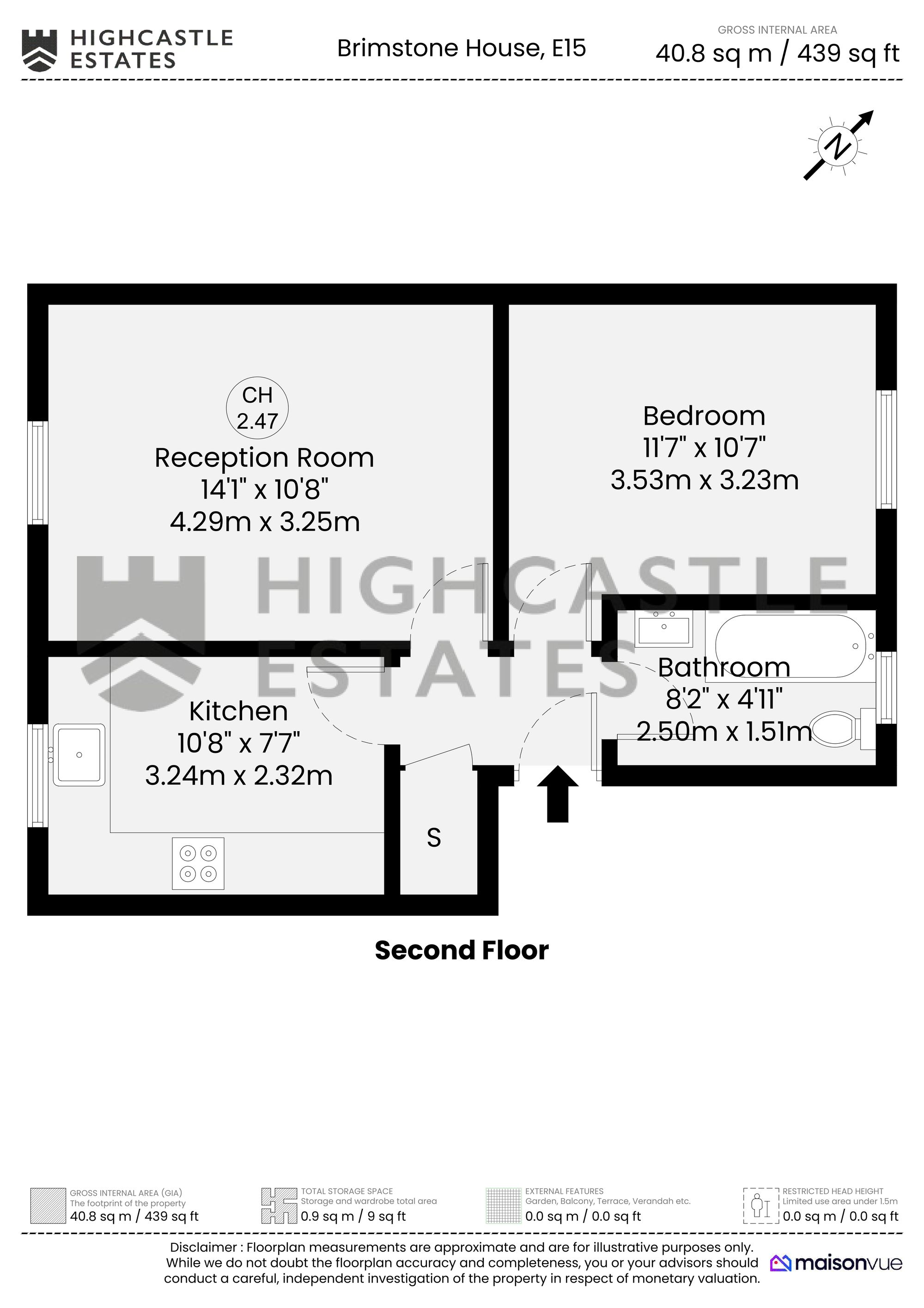 35 Victoria Street, London floorplan