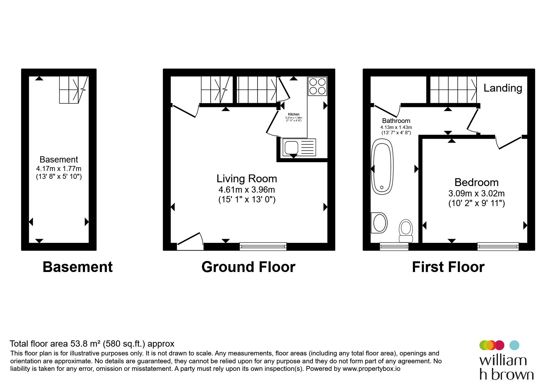 31, Jarratt Street, Bradford floorplan