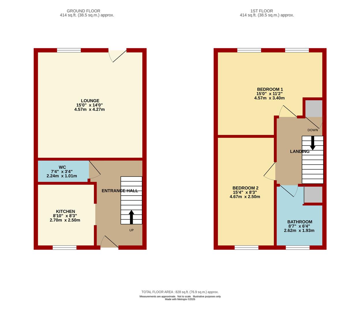 30, Edwin Jones Way, Lydney floorplan