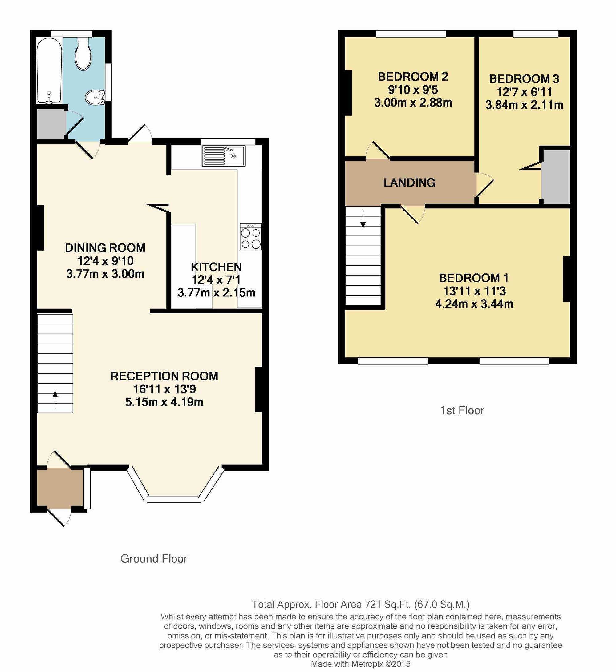 145 Kingston Road, Epsom floorplan