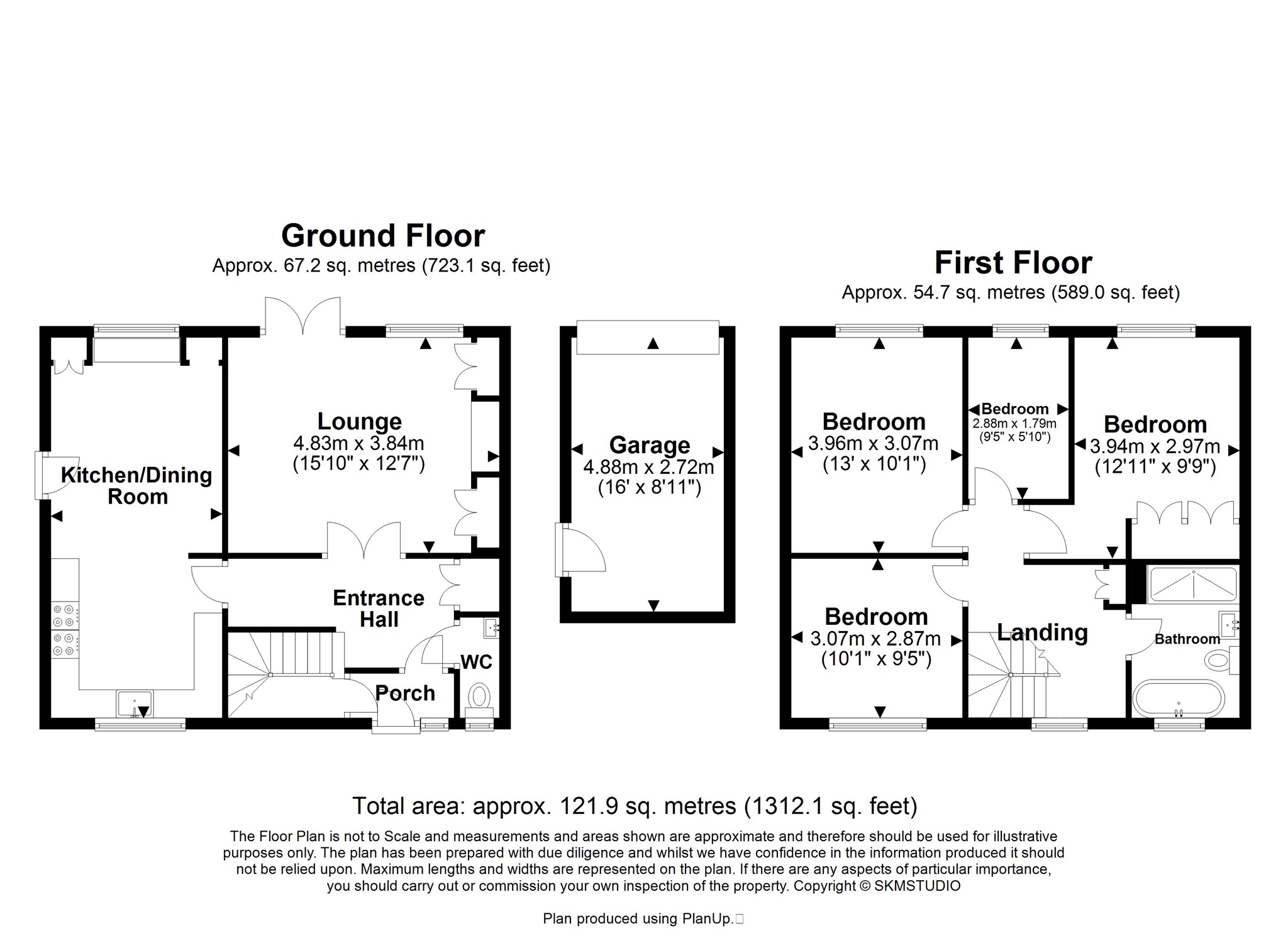 146, Icknield Way, TRING floorplan