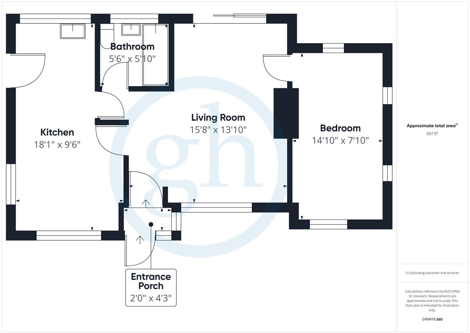 24a, Willow Gardens, Ruislip floorplan
