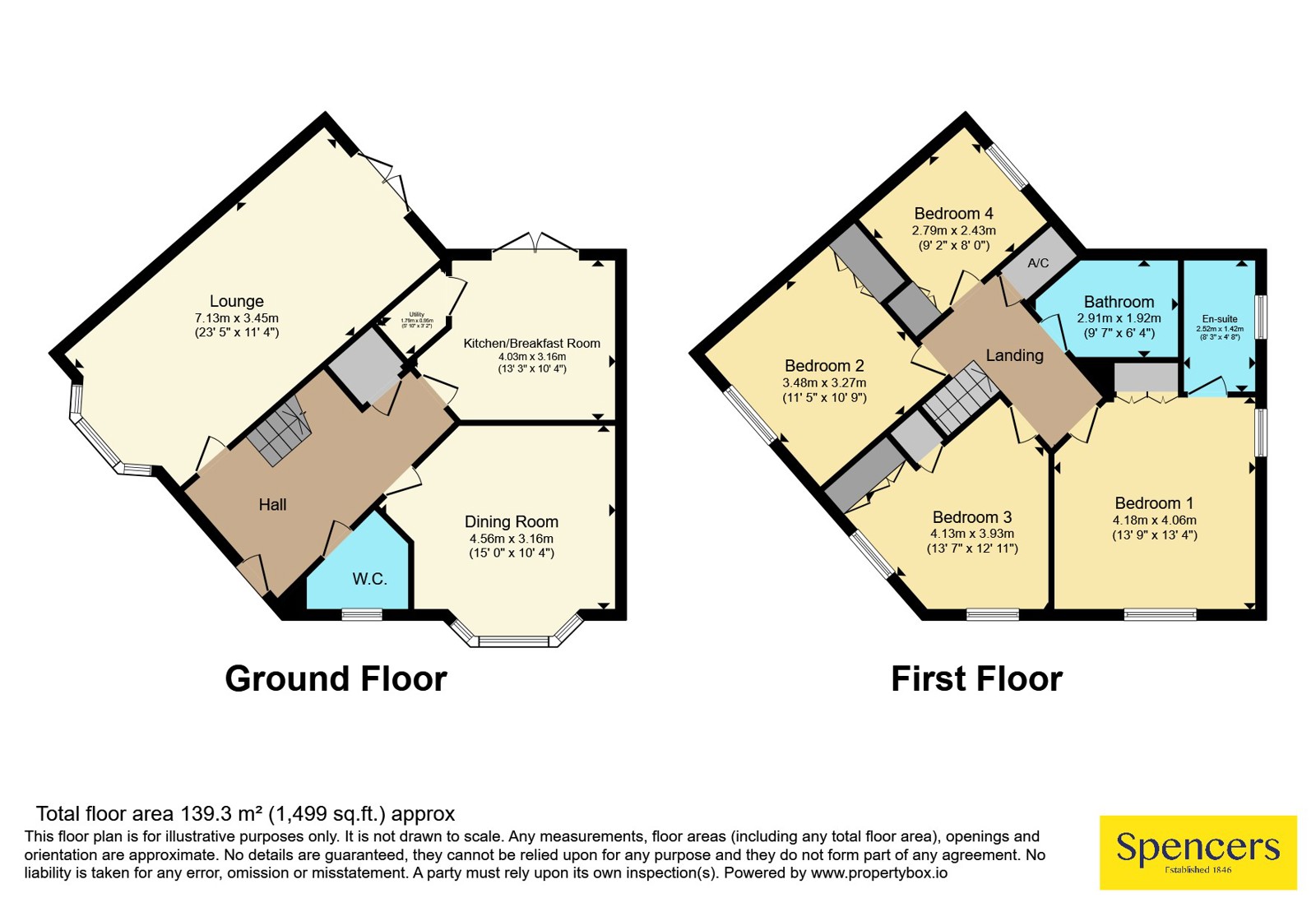 12, Willowbrook Way, Leicester floorplan