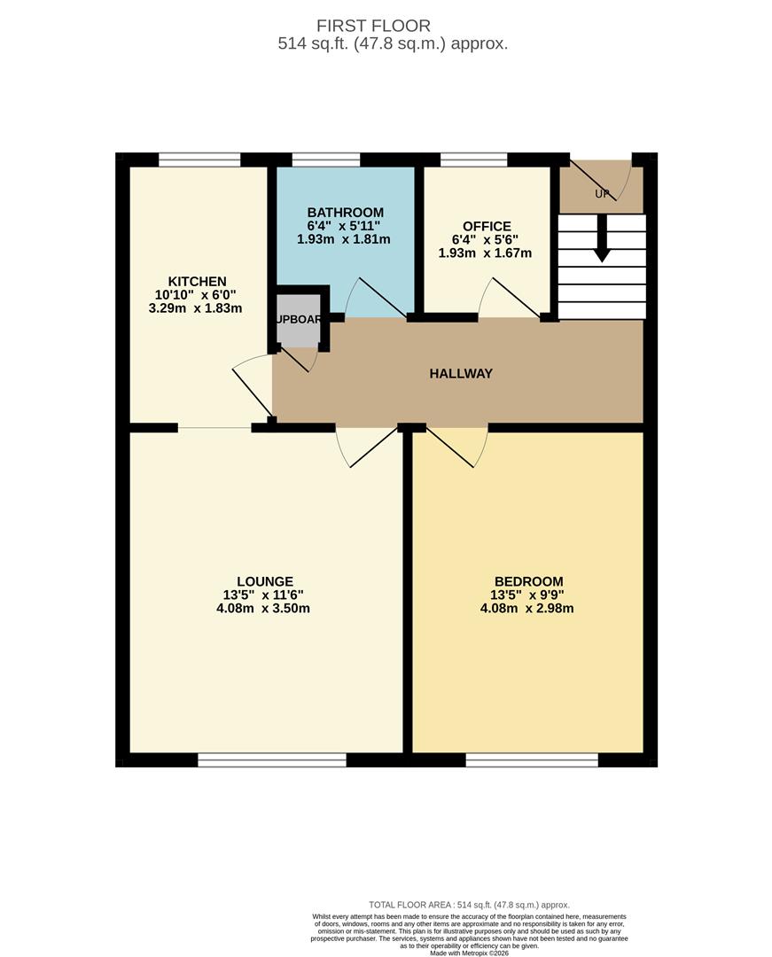 553B, Mauldeth Road West, Manchester floorplan