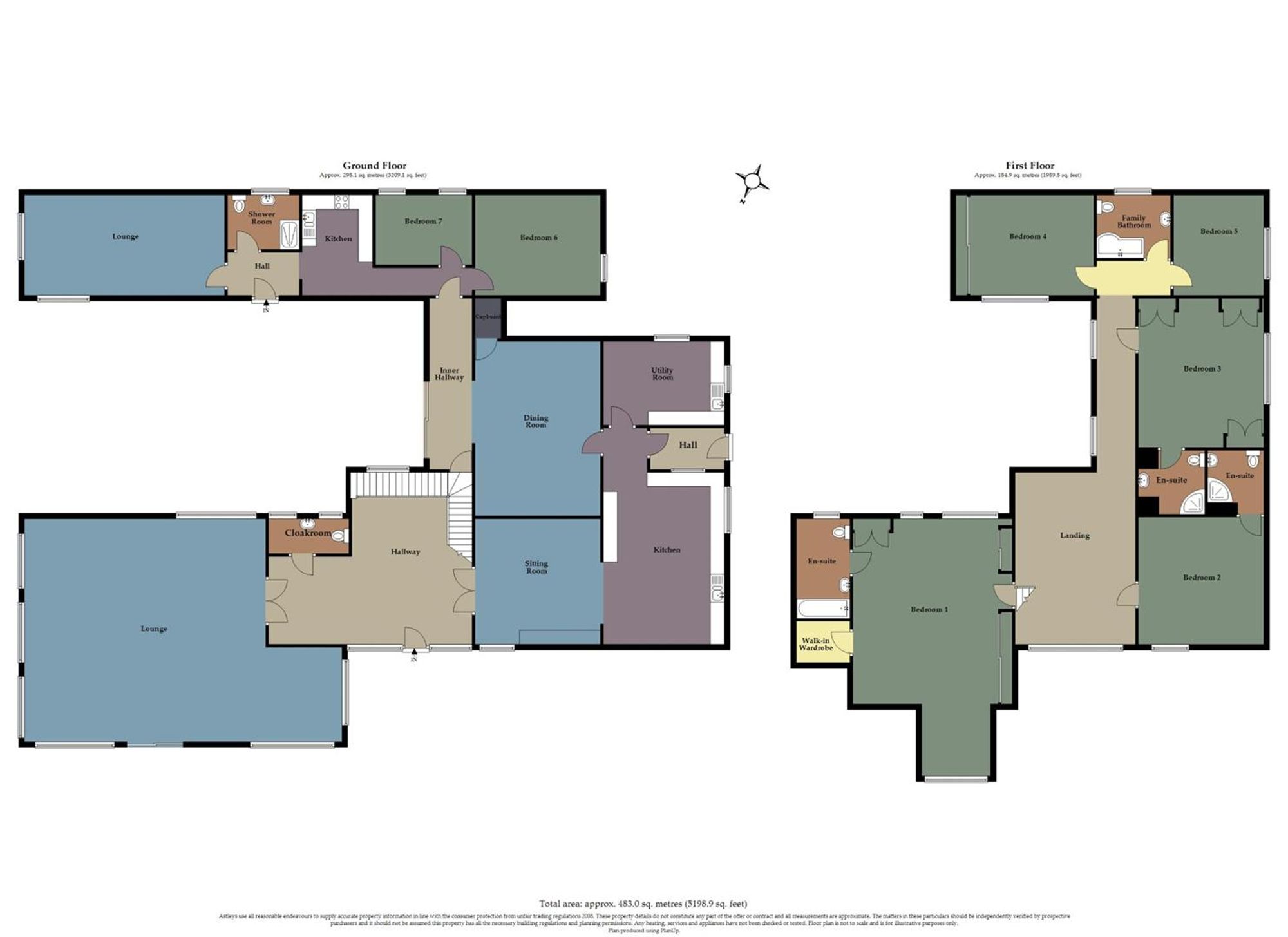 Danes Dyke, Swansea floorplan