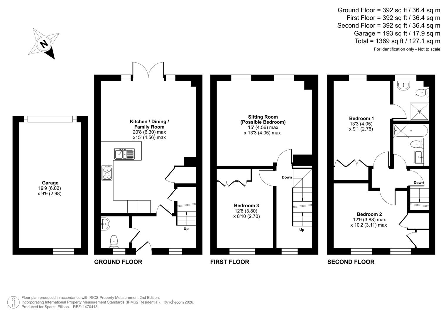 55, South Street, Eastleigh floorplan