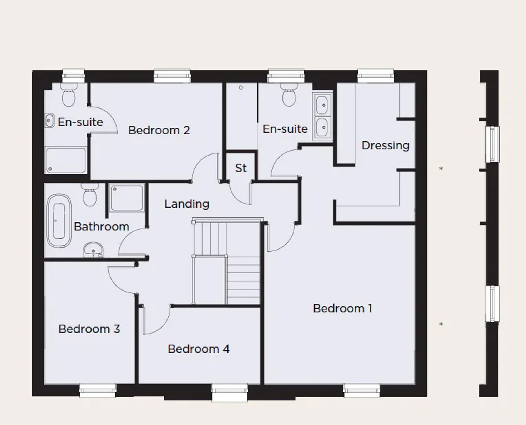 8 Pippin Mead, Tiverton floorplan